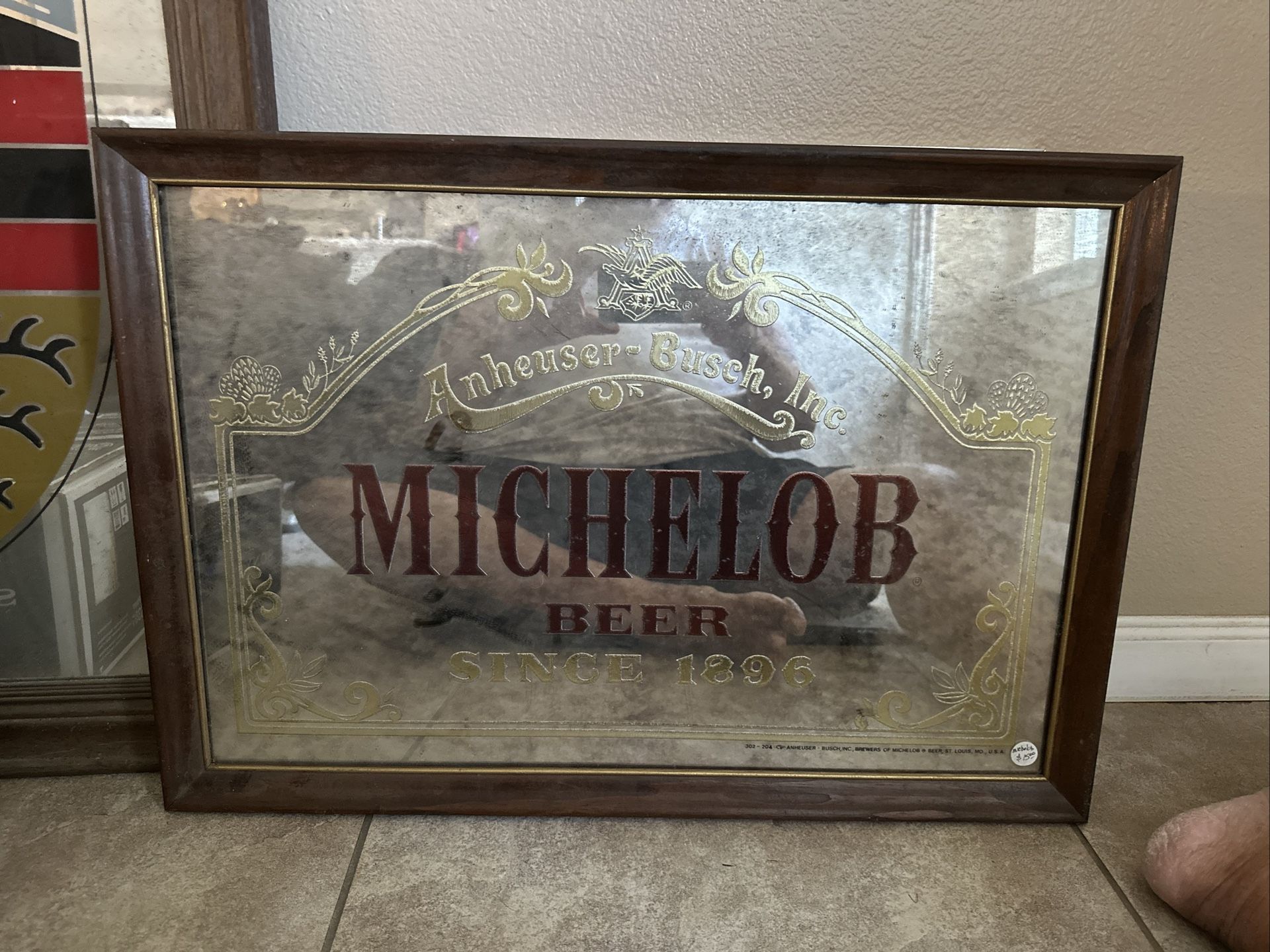 Michelob Bar Mirror