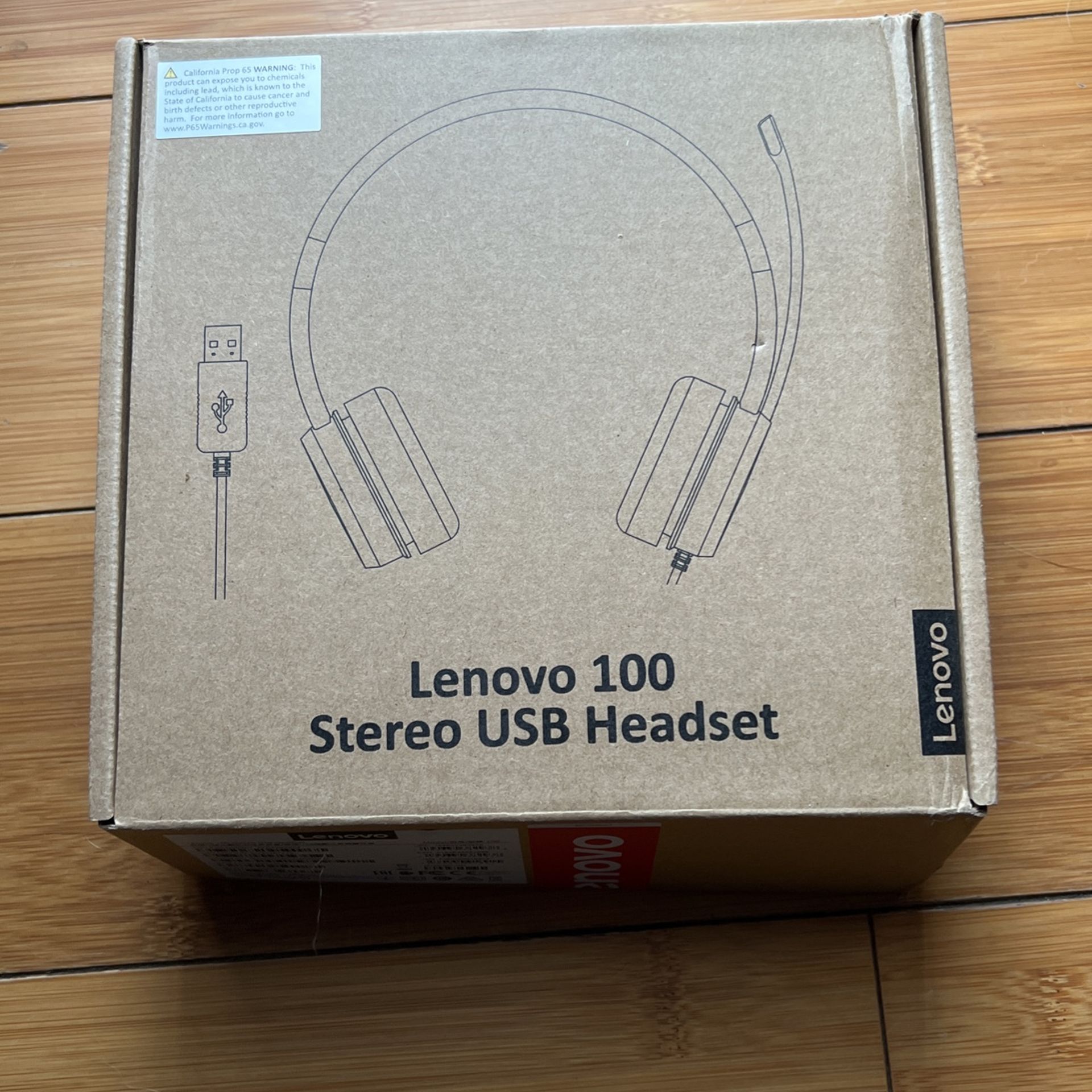 Levovo 100 Stereo USB Headset