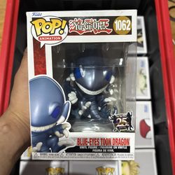 Yugioh Funko Pop (Blue Eyes Toon Dragon)