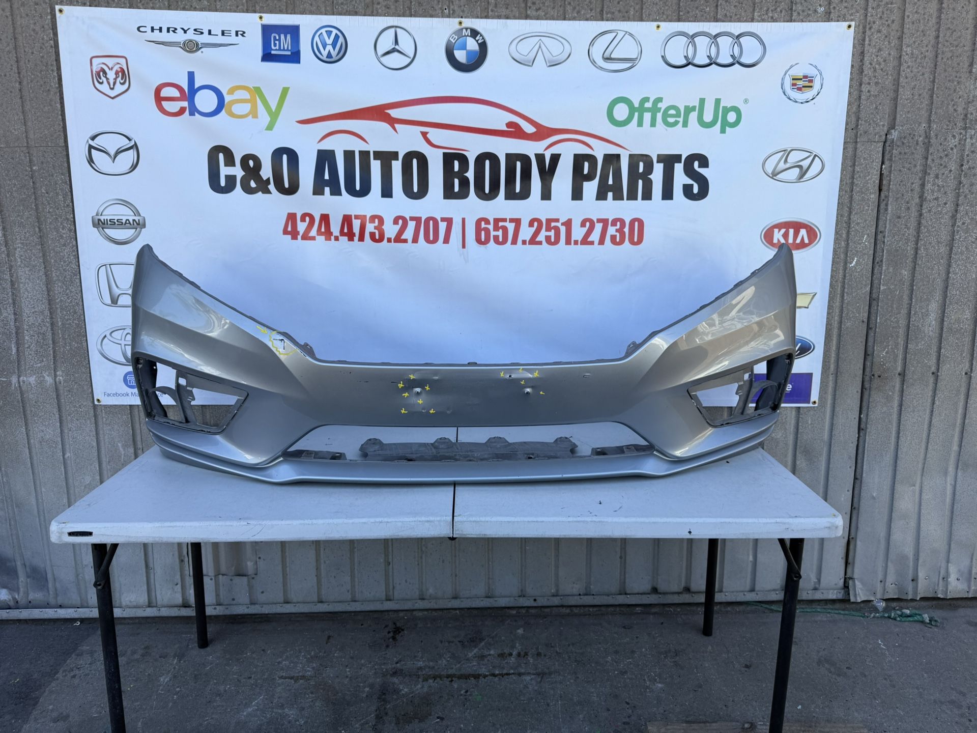 2018 2019 2020 Honda Odyssey Front Bumper Cover Used Original OEM