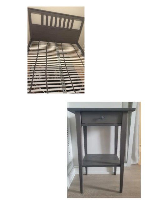 Dark Grey Bedroom Set