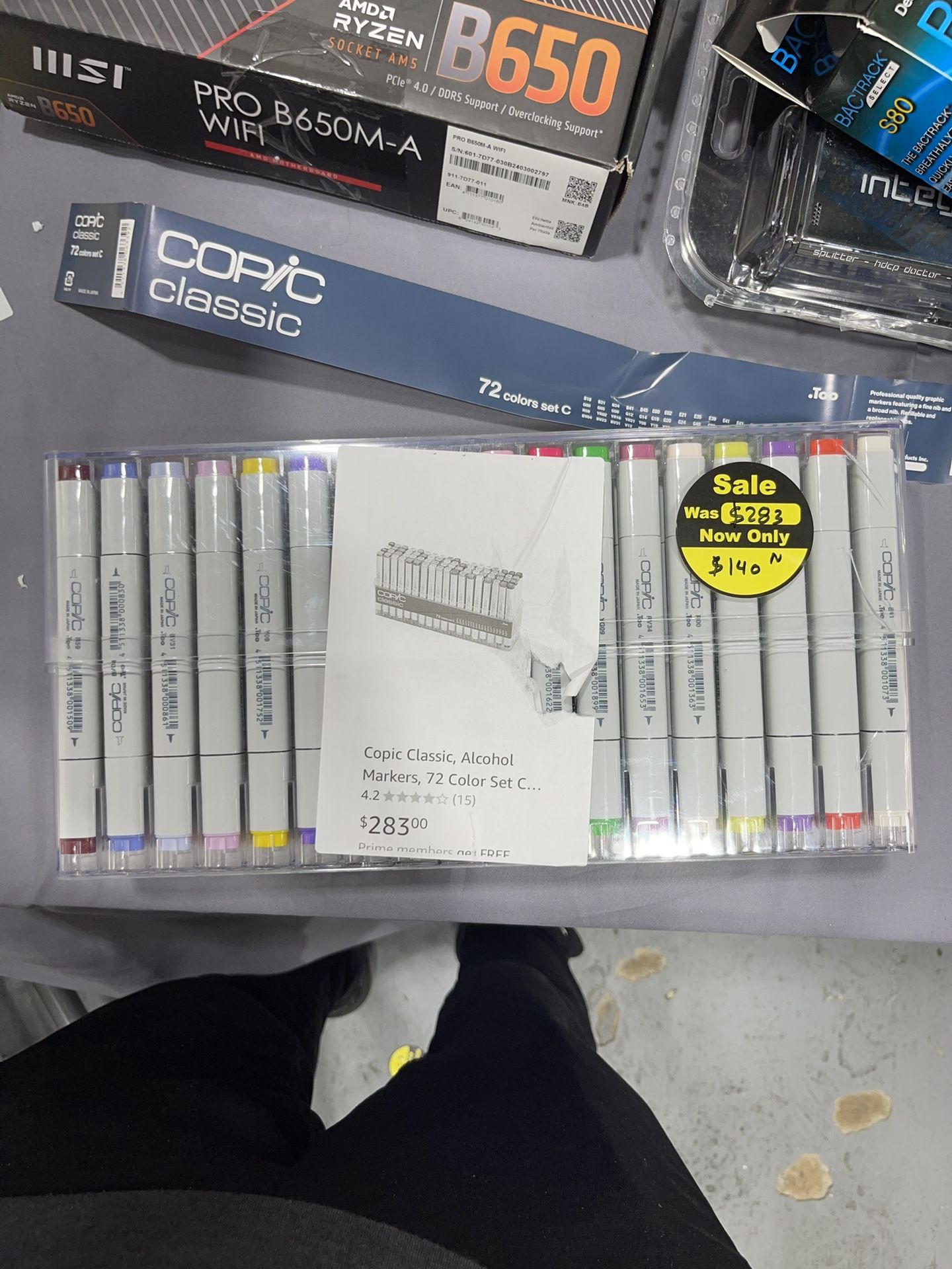 Copic Classic, Alcohol Markers, 72 Color Set C (New Ver.)