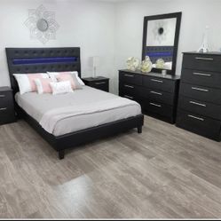 BEDROOM SET-JUEGO DE DORMITORIO  🆕️ 