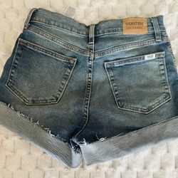 Levi Cut Off Shorts  Size 27 Blue Denim 