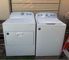 Washer and dryer set Whirlpool high Efficiency