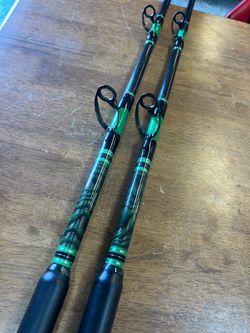 United Composite “ matching pair “ rail rod fishing rods