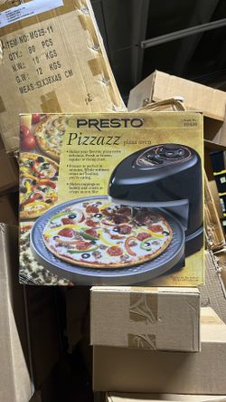 Presto Pizzazz Pizza Oven Original New In Box 