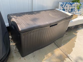 Plastic patio or pool box huge