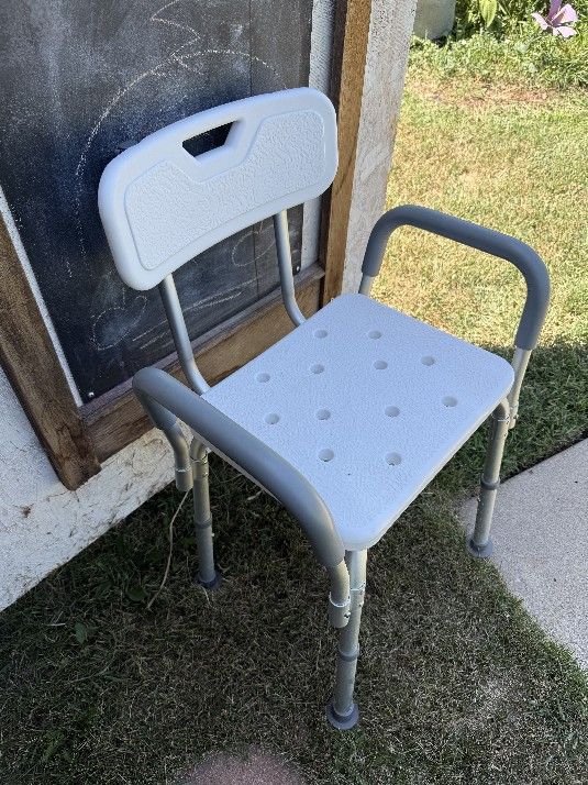 Medline Silver Shower Chair