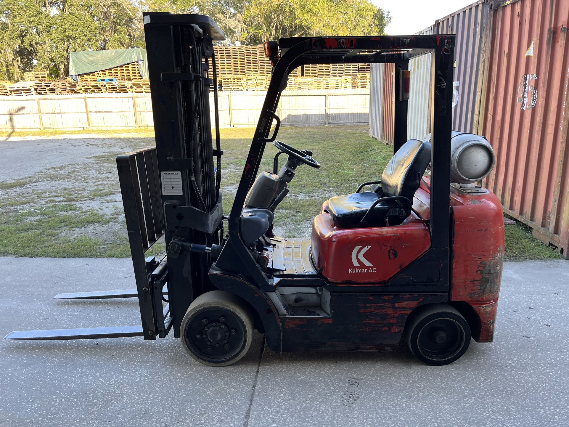 Forklift Kalmar AC C50 BX PS Works Great
