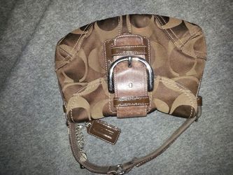 Medium brown purse