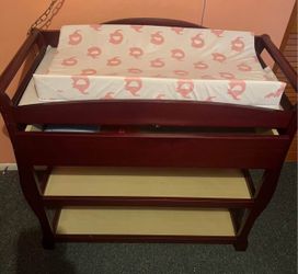 Baby Crib And Changing Table