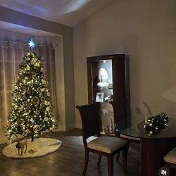 Wood Display Cabinet