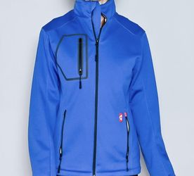 Gerging Womens Blue Heated Jacket Small