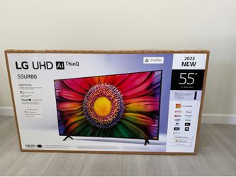 LG 55" TV (like new, in the box)