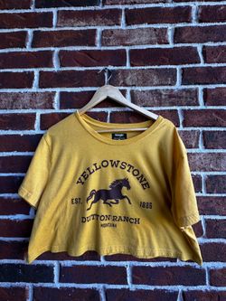 Yellowstone Cropped Western Blouse
