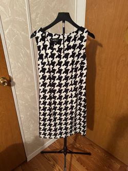 Alyx Black and White Sheath Dress