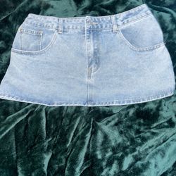 Jean Skirt