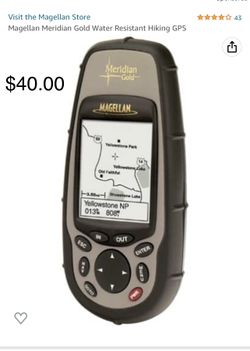 Hiking Gps Magellan Meridian 