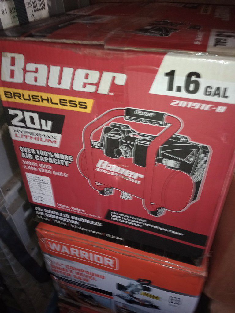 Bauer Battery Operated Air Compressor  Firm On Price 