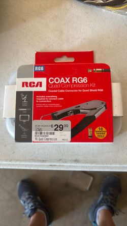 Coax RG6 Cable Connector