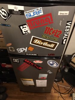 Mini refrigerator two door