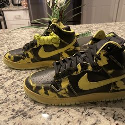 Nike Dunk High 1985 (YellowAcid Wash)