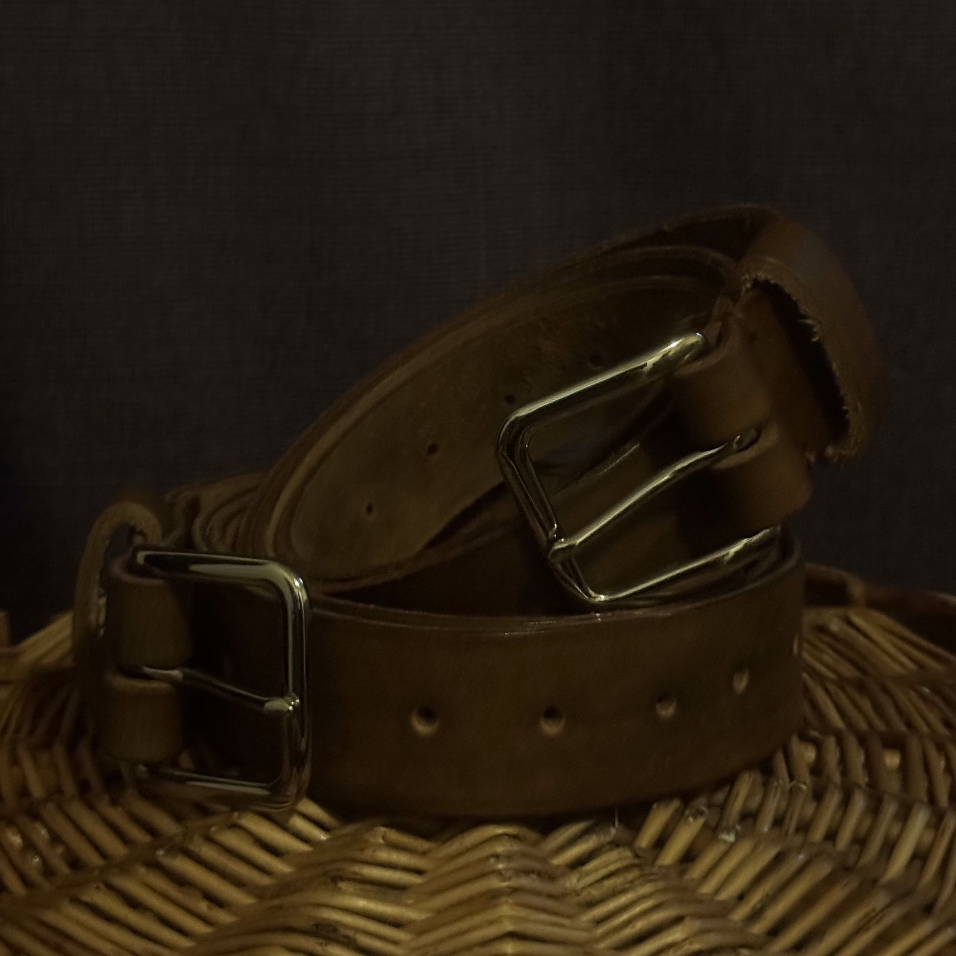 Hand made Leather belt.