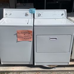 Kenmore Washer And Dryer Set White  Excellent  . Warranty  . Delivery Available . 2203 Fowler St. 33901