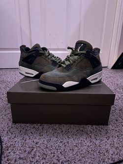 Air Jordan Retro 4s Olive Green SE