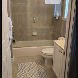 Frameless Tub Glass Panels