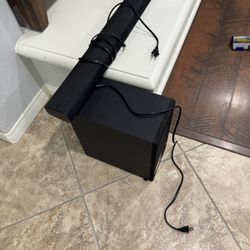 Polk S2 soundbar And Subwoofer 