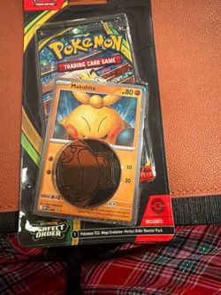 Pokémon TCG Makuhita Coin & Booster Pack – Perfect Order Blister (Sealed)