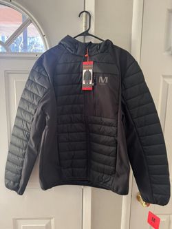 Merrell Men Jacket Size M. Black & Green. 