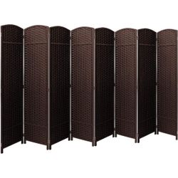 Folding Room Divider 8 Panel