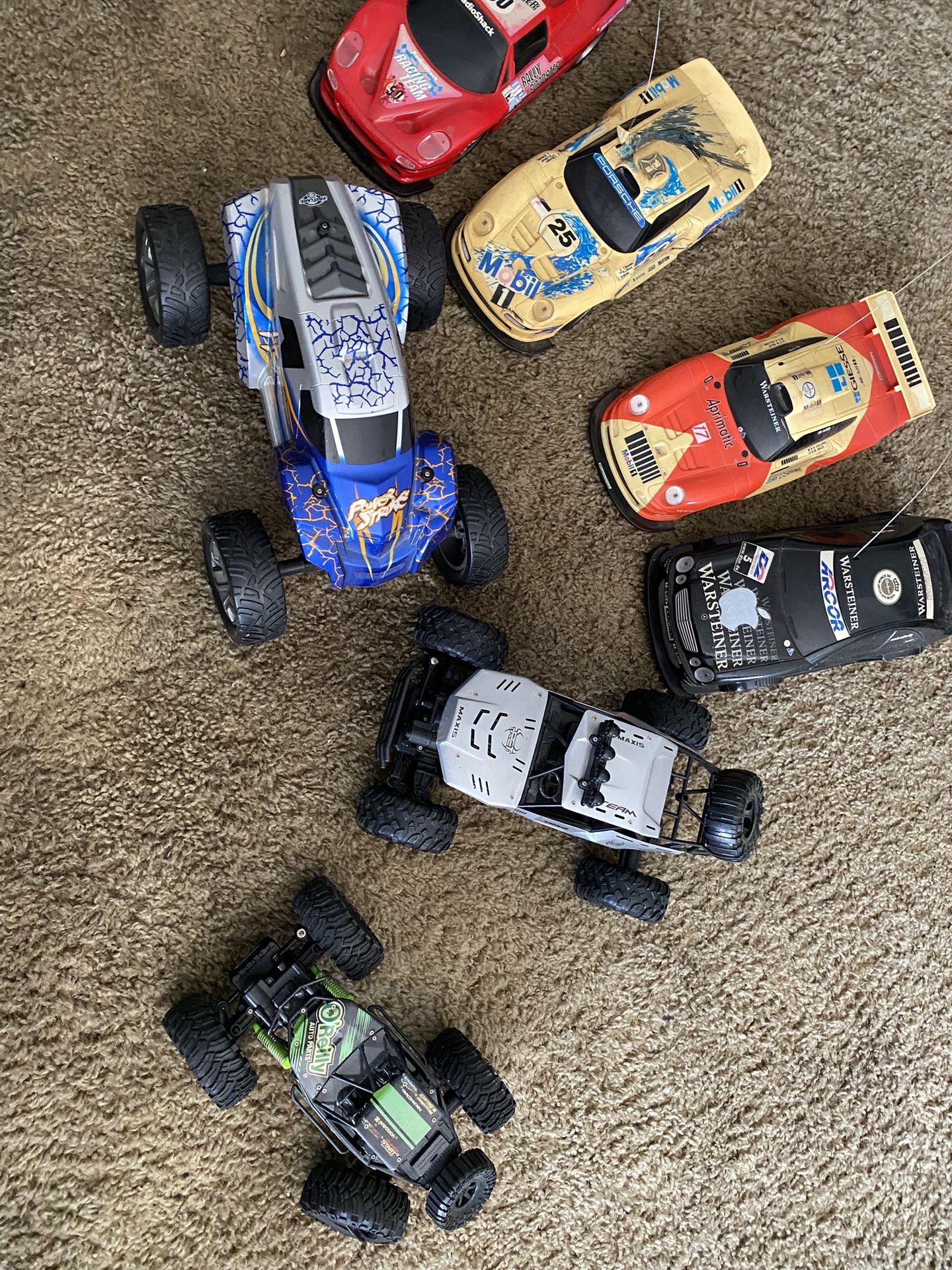 Rc Cars W/o Batteries Or Remote