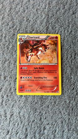 Charizard-Legendary Treasures Pokemon Card