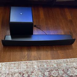Boston Sound Bar And Sub Woofer