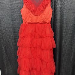 Women’s Red Dress (Beetlejuice Wedding Dress)