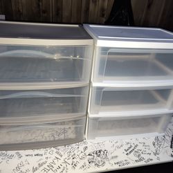 Plastic drawers 