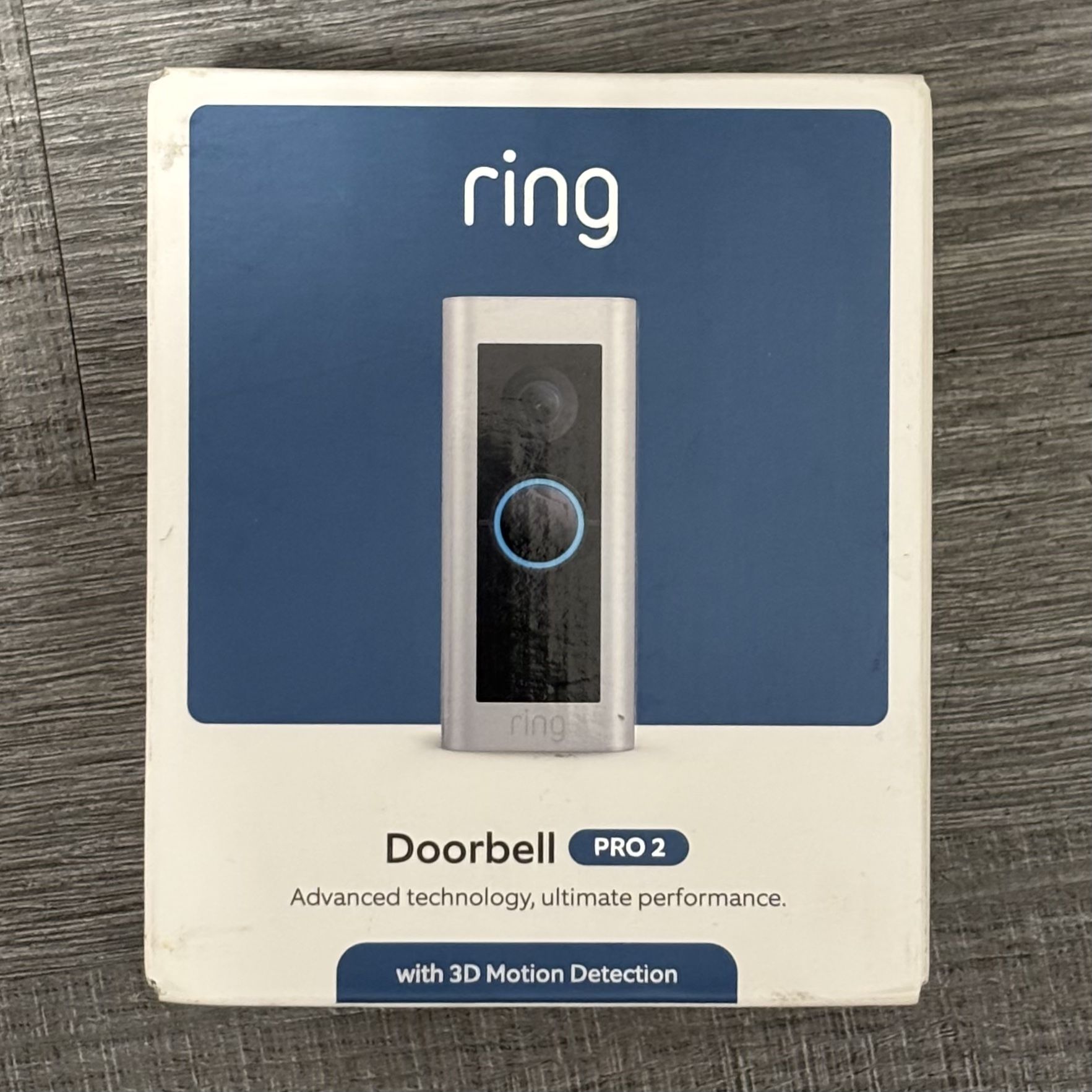 Ring Wired Doorbell Pro Smart WiFi Video Doorbell - Satin Nickel 