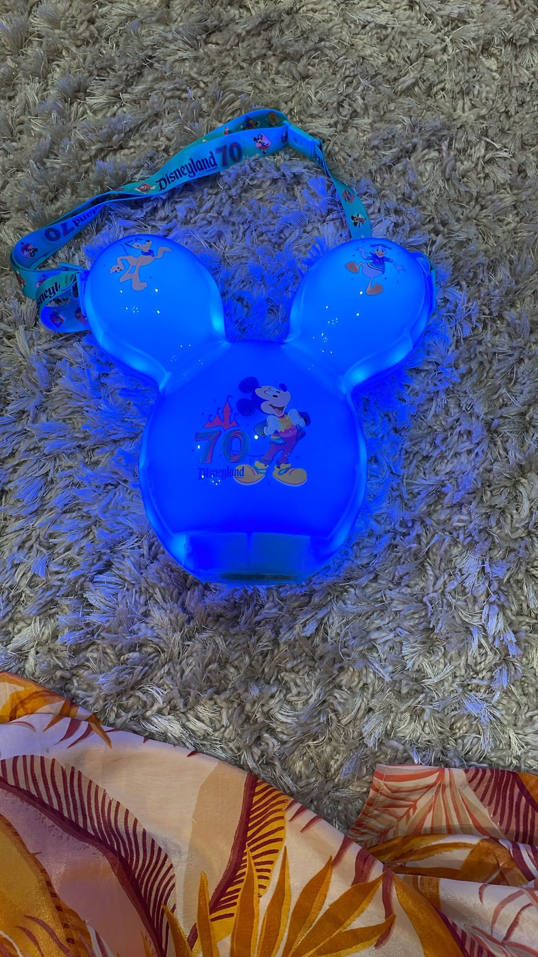 Mickey Balloon Light Up Popcorn Bucket