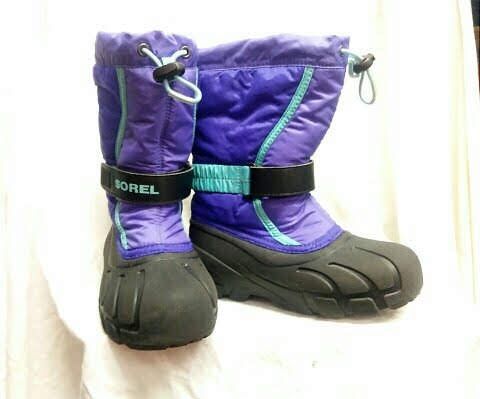 Kids Sorel Snow Boots  Sz 1