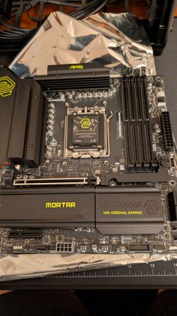 MSI MAG B850M Mortar Micro Atx Motherboard