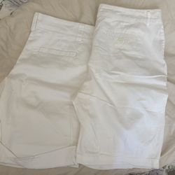 Two Bermuda Shorts Sz 14 