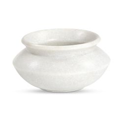 Romano White Marble Vessel