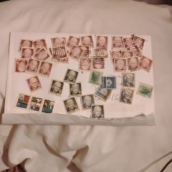 Collection Of Stamps