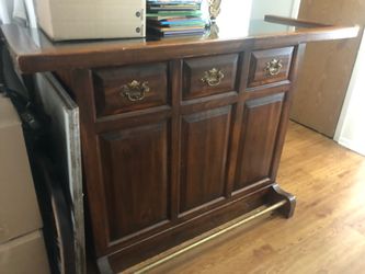 Wood bar