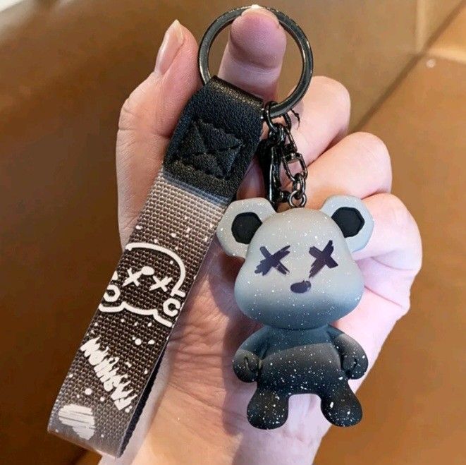 HOT New Anime Bear Keychain Or Backpack Charm 