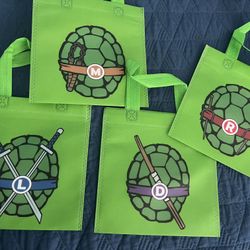 Ninja Turtle Party Favor Bags